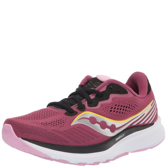 Saucony Shoes - Saucony Women's Ride 14 Running Shoe, Quartz/VIZIGOLD, 10, SA-024